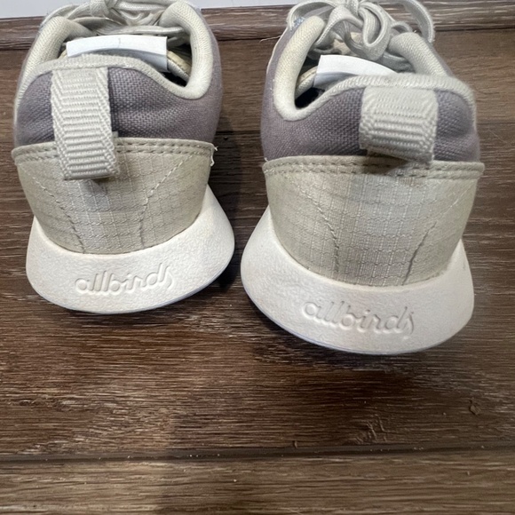 Allbirds Courier Womens Casual Sneakers Gray/Cream Sz 5 - Picture 4 of 9